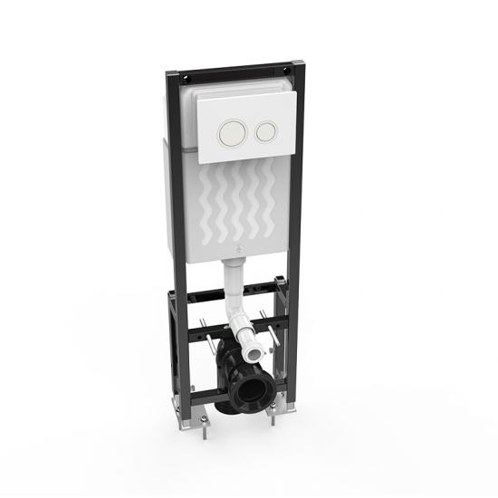 Free standing concealed cistern