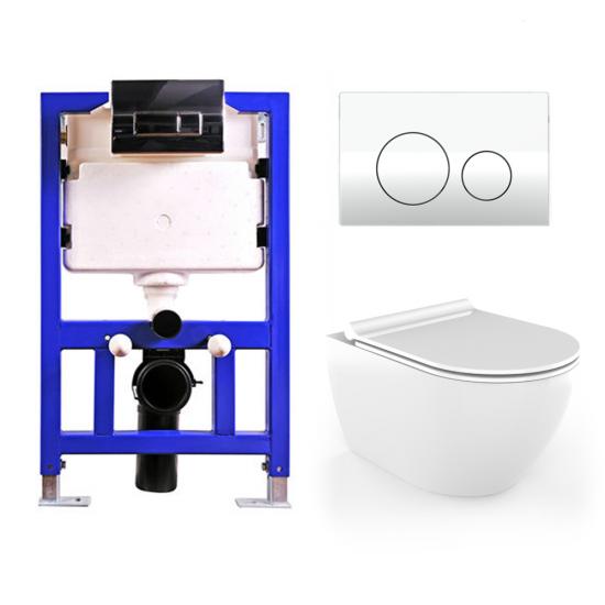 wall mounted toilet
