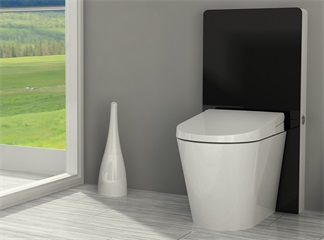 Odkryj przyszłość projektowania łazienek dzięki naszej szklanej spłuczce podtynkowej z czujnikiem
