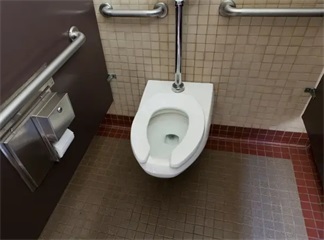 Powody, dla których niektóre toalety publiczne używają pierścieni siedziska w kształcie litery U